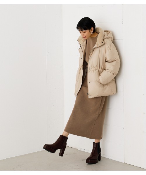 AZUL by moussy（アズールバイマウジー）の「WAIST MARK MIDDLE COAT 
