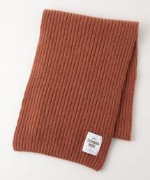 green label relaxing | [ タスマニアウール ] SC TASMANIA WOOL リブ マフラー(マフラー)