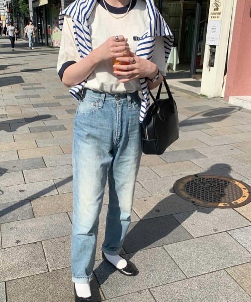 Port（ポート）の「トラぺゾイド ミニボストン ショルダー トートバッグ #（ボストンバッグ・レディース・ホワイト/ブラック/ブラウン/レッド/アイボリー/ライトブラウン・FREE）」の21枚目の写真