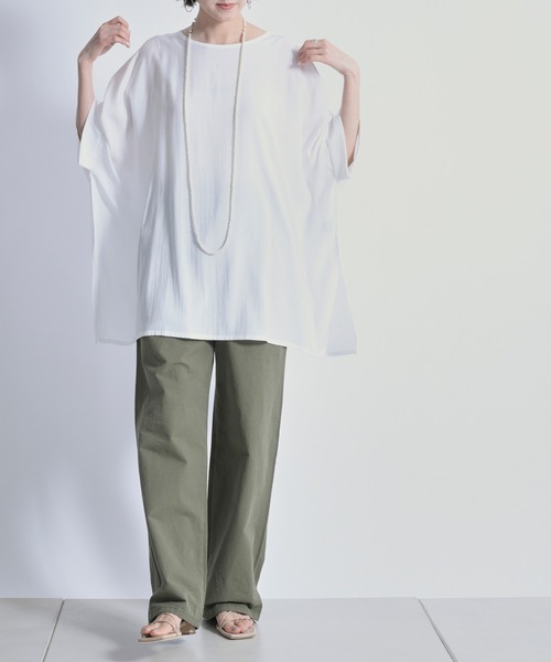 DouDou(ドゥドゥ)の「ベイカーパンツ(その他パンツ・レディース・カーキ・36/38)」の16枚目の写真