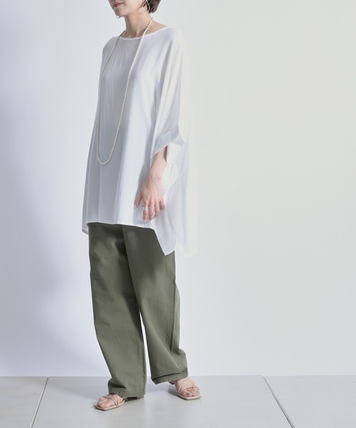DouDou(ドゥドゥ)の「ベイカーパンツ(その他パンツ・レディース・カーキ・36/38)」の19枚目の写真