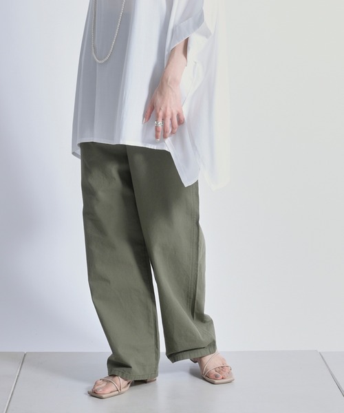 DouDou(ドゥドゥ)の「ベイカーパンツ(その他パンツ・レディース・カーキ・36/38)」の22枚目の写真