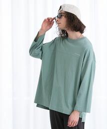 FEELING MADE | 【WEB限定】FEELING MADE ソフトタッチスラブ フットボールTシャツ（UVカット・ユニセックス）(Tシャツ/カットソー)