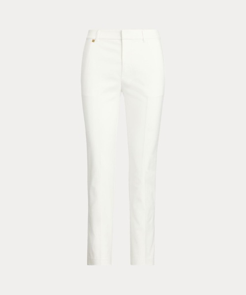 LAUREN RALPH LAUREN（ローレン ラルフ ローレン）の「ストレッチ コットンブレンド パンツ（その他パンツ・レディース・ホワイト・2/0/4/6/8/10/00）」の2枚目の写真