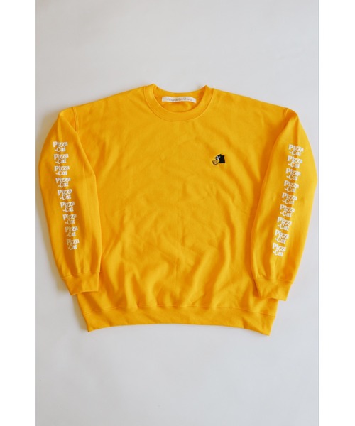 AlexanderLeeChang(アレキサンダーリーチャン)の「AlexanderLeeChang/アレキサンダーリーチャン PIZZA CAT CREW トレーナー/スウェット(スウェット・メンズ・グレー/ネイビー/イエロー・2/3/4)」の18枚目の写真