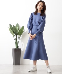 N.（N. Natural Beauty Basic） | ハイウエストニットスカートセットアップ(ワンピース)