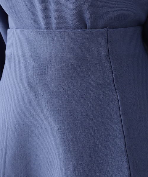 N.（N. Natural Beauty Basic）（エヌエヌナチュラルビューティーベーシック）の「ハイウエストニットスカートセットアップ（ワンピース・レディース・ベージュ/グレー/ブルー系その他・MEDIUM）」の15枚目の写真