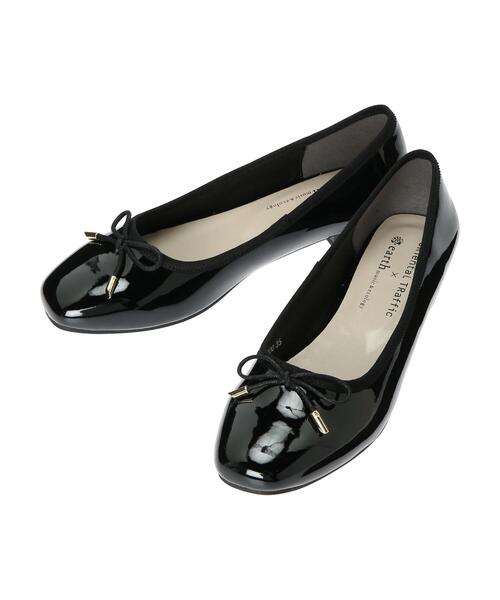 earth music&ecology(アースミュージックアンドエコロジー)の「ORiental TRaffic フラットバレエシューズ *(パンプス・レディース・ブラック/ベージュ・36/37/39/38/35)」の3枚目の写真