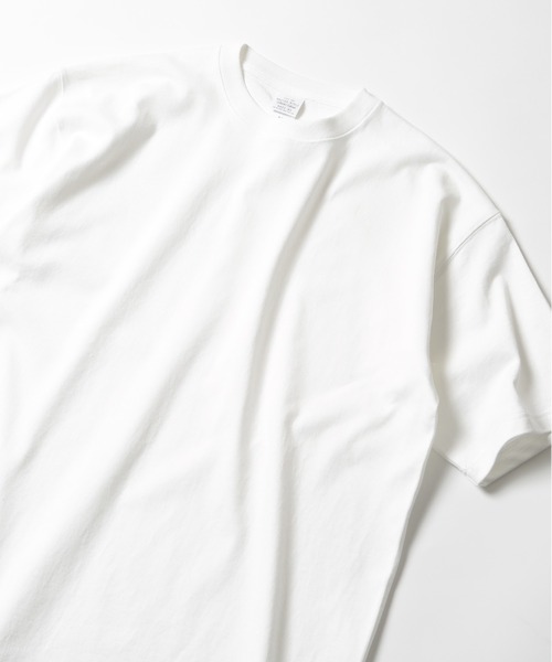 United Athle（ユナイテッドアスレ）の「1枚でも透けない、コスパ最高のTシャツ！【United Athle】9.1オンス マグナムウェイト ビッグシルエット プレミアムコットンTシャツ シンプル半袖無地T スーパーヘビーウェイト 厚手 綿100% ユニセックス 4411（Tシャツ/カットソー・メンズ・ホワイト/ブラック/カーキ/ナチュラル/グレイッシュブルー/グレー/ブルー系その他6/スモーキーグリーン系/ブラック系その他2/ネイビー・L/XL/M）」の19枚目の写真