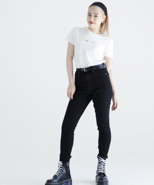 GAP（ギャップ）の「Gapロゴ シュランケンtシャツ（Tシャツ/カットソー・レディース・ホワイト/ピンク/その他・M/XS/XXS/L/S）」の18枚目の写真