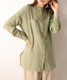 ヨウリュウバンドカラーブラウス