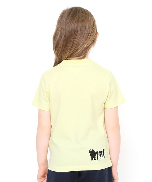 Design Tshirts Store graniph（デザイン　ティーシャツ　ストア　グラニフ）の「少年探偵団(名探偵コナン) | コラボキッズTシャツ(レモネード)（Tシャツ/カットソー・キッズ・レモンイエロー・90/100/110/120/130）」の3枚目の写真