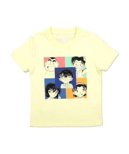 Design Tshirts Store graniph（デザイン　ティーシャツ　ストア　グラニフ）の「少年探偵団(名探偵コナン) | コラボキッズTシャツ(レモネード)（Tシャツ/カットソー・キッズ・レモンイエロー・90/100/110/120/130）」の5枚目の写真