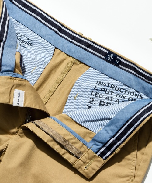 Original Penguin by Munsingwear（オリジナルペンギン バイ マンシングウェア）の「スリムフィットストレッチツイルショートパンツ（その他パンツ・メンズ・ブラック/グレー/ネイビー/ホワイト/ベージュ・34/31/30/33/32）」の11枚目の写真