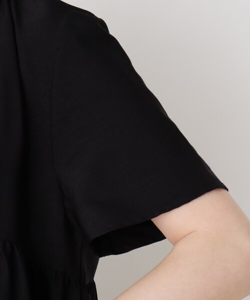 SHOO・LA・RUE（シューラルー）の「◆ティアードリボンワンピース（ワンピース・レディース・ブラック/ダークグリーン・00）」の3枚目の写真