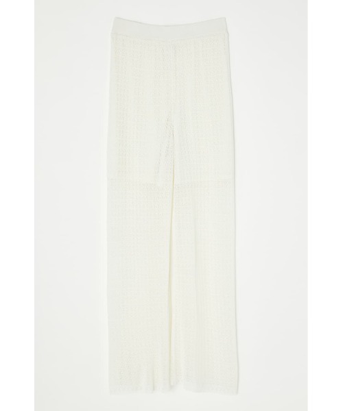 MOUSSY（マウジー）の「CROCHET LIKE WIDE パンツ（その他パンツ・レディース・キャメル/ライトグリーン/アイボリー/ブラック・2/1）」の13枚目の写真