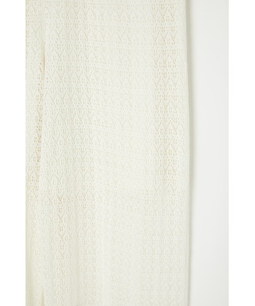 MOUSSY（マウジー）の「CROCHET LIKE WIDE パンツ（その他パンツ・レディース・キャメル/ライトグリーン/アイボリー/ブラック・2/1）」の16枚目の写真