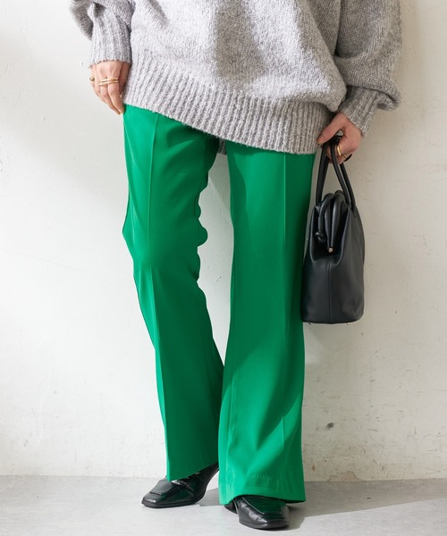 DISCOAT（ディスコート）の「センタープレススラックスパンツ（その他