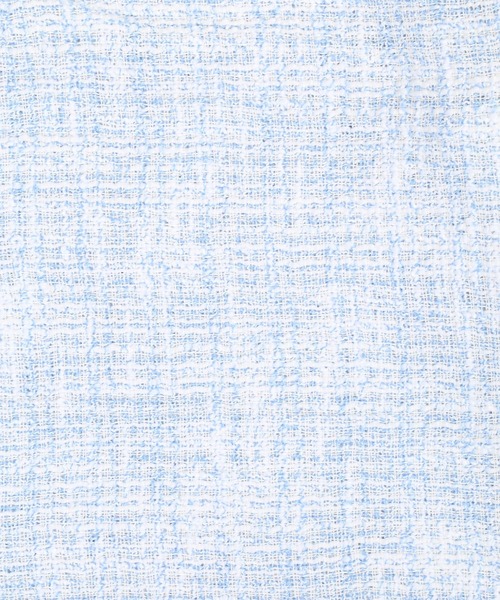 WC(ダブル シー)の「パールボタンツイードシャツ(シャツ/ブラウス・レディース・ブラック/サックスブルー/ピンク・FREE)」の13枚目の写真