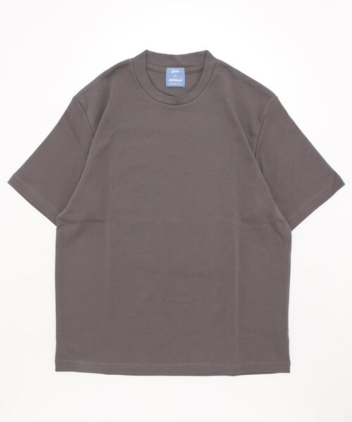 JUNRED（ジュンレッド）の「バックハイネックショートスリーブＴ（Tシャツ/カットソー・メンズ・ホワイト/ネイビー/グレー/カーキ/ライトグレー/チャコールグレー/ホワイト系その他・L/M/LL）」の4枚目の写真