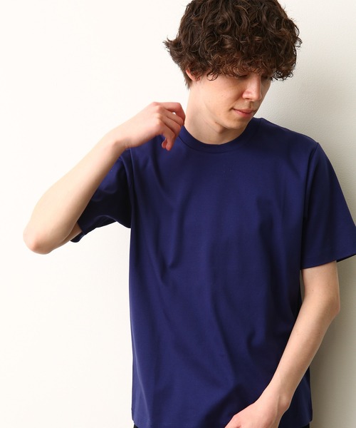 JUNRED（ジュンレッド）の「バックハイネックショートスリーブＴ（Tシャツ/カットソー・メンズ・ホワイト/ネイビー/グレー/カーキ/ライトグレー/チャコールグレー/ホワイト系その他・L/M/LL）」の15枚目の写真