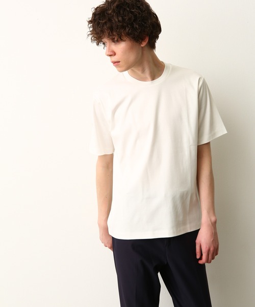 JUNRED（ジュンレッド）の「バックハイネックショートスリーブＴ（Tシャツ/カットソー・メンズ・ホワイト/ネイビー/グレー/カーキ/ライトグレー/チャコールグレー/ホワイト系その他・L/M/LL）」の18枚目の写真