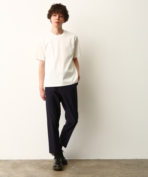JUNRED（ジュンレッド）の「バックハイネックショートスリーブＴ（Tシャツ/カットソー・メンズ・ホワイト/ネイビー/グレー/カーキ/ライトグレー/チャコールグレー/ホワイト系その他・L/M/LL）」の19枚目の写真