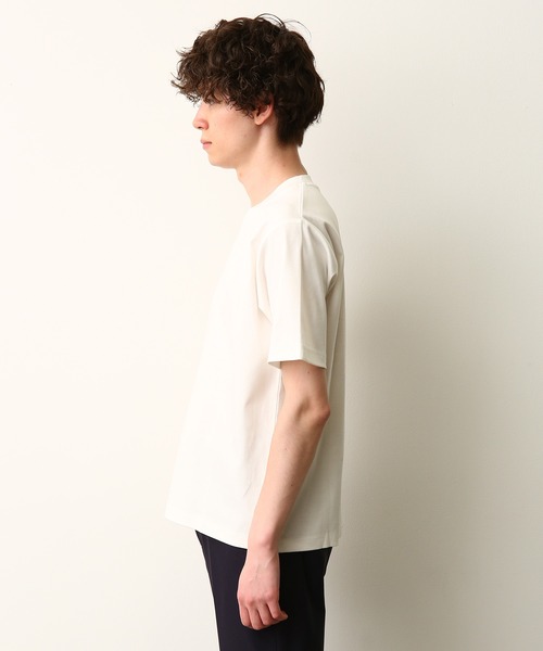 JUNRED（ジュンレッド）の「バックハイネックショートスリーブＴ（Tシャツ/カットソー・メンズ・ホワイト/ネイビー/グレー/カーキ/ライトグレー/チャコールグレー/ホワイト系その他・L/M/LL）」の20枚目の写真