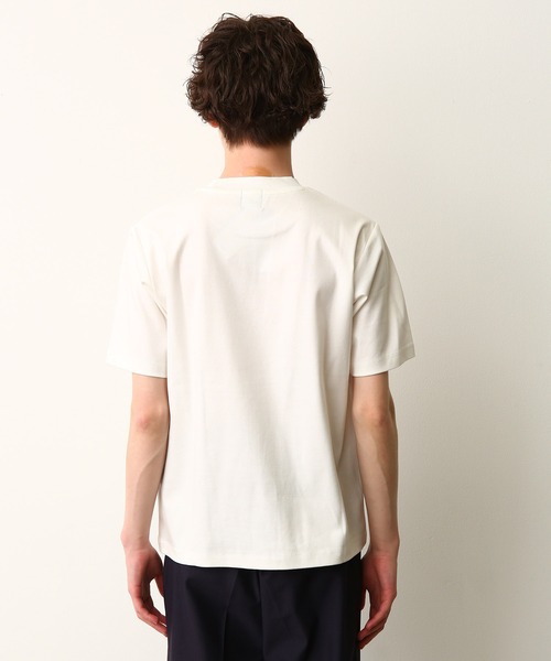 JUNRED（ジュンレッド）の「バックハイネックショートスリーブＴ（Tシャツ/カットソー・メンズ・ホワイト/ネイビー/グレー/カーキ/ライトグレー/チャコールグレー/ホワイト系その他・L/M/LL）」の21枚目の写真