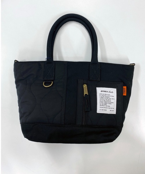 AVIREX(アヴィレックス)の「【直営店限定】2ウェイキルティングミニトートバッグ/ 2WAY QUILTING MINI TOTE BAG(トートバッグ・レディース・アイボリー/ブラック/オリーブ・FREE)」の3枚目の写真