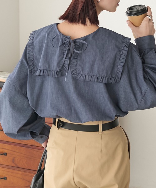 フリルスリーブのゴージャスなロングショール ブラック フリルスリーブのゴージャスなロングショール ブラック - メルカリ