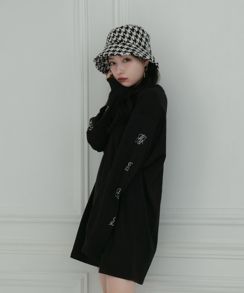 ANDGEEBEE（アンジービー）の「【SELECT】千鳥バケットハット（ハット・レディース・ブラック・FREE）」の11枚目の写真