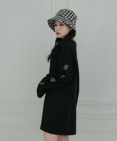 ANDGEEBEE（アンジービー）の「【SELECT】千鳥バケットハット（ハット・レディース・ブラック・FREE）」の7枚目の写真