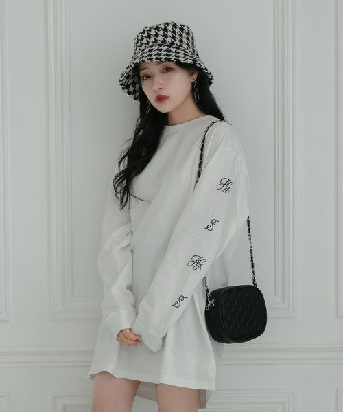 ANDGEEBEE（アンジービー）の「【SELECT】千鳥バケットハット（ハット・レディース・ブラック・FREE）」の6枚目の写真