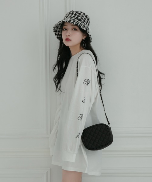 ANDGEEBEE（アンジービー）の「【SELECT】千鳥バケットハット（ハット・レディース・ブラック・FREE）」の5枚目の写真