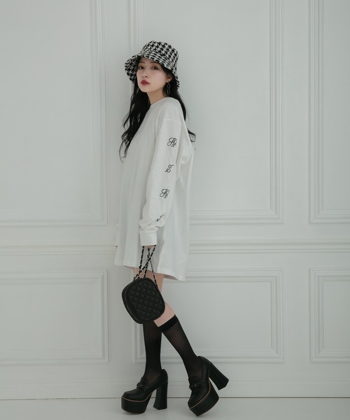 ANDGEEBEE（アンジービー）の「【SELECT】千鳥バケットハット（ハット・レディース・ブラック・FREE）」の12枚目の写真