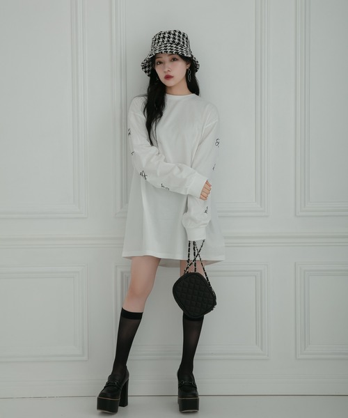 ANDGEEBEE（アンジービー）の「【SELECT】千鳥バケットハット（ハット・レディース・ブラック・FREE）」の8枚目の写真