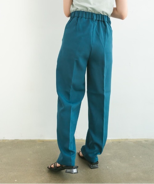 nemne store(ネンネストア)の「夏を感じるセンタープレススラックス(スラックス・レディース・レッド/ブルー/グリーン・S/M)」の10枚目の写真