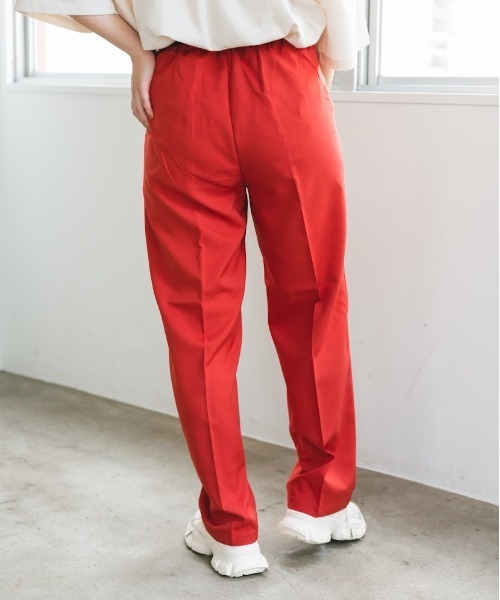 nemne store(ネンネストア)の「夏を感じるセンタープレススラックス(スラックス・レディース・レッド/ブルー/グリーン・S/M)」の8枚目の写真