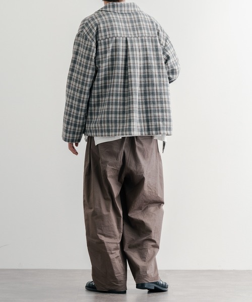 epnok(エプノック)の「タイロッケンチェックジャケット(テーラードジャケット・メンズ・グレー/ブラウン・SMALL/MEDIUM/LARGE)」の10枚目の写真