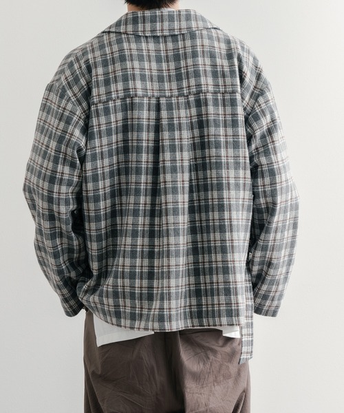 epnok(エプノック)の「タイロッケンチェックジャケット(テーラードジャケット・メンズ・グレー/ブラウン・SMALL/MEDIUM/LARGE)」の13枚目の写真