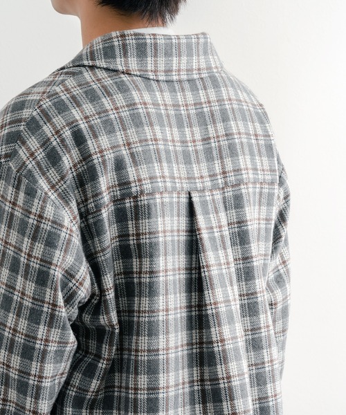 epnok(エプノック)の「タイロッケンチェックジャケット(テーラードジャケット・メンズ・グレー/ブラウン・SMALL/MEDIUM/LARGE)」の19枚目の写真