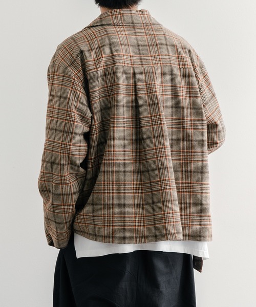 epnok(エプノック)の「タイロッケンチェックジャケット(テーラードジャケット・メンズ・グレー/ブラウン・SMALL/MEDIUM/LARGE)」の11枚目の写真