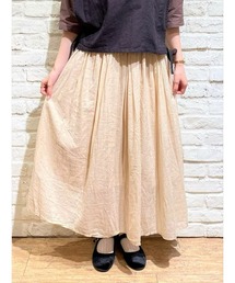 ボイルギャザースカート