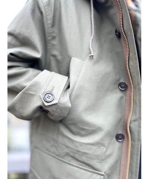 Nudie Jeans(ヌーディージーンズ)の「Erik/Parka(その他アウター・メンズ・カーキ・SMALL/X-SMALL/MEDIUM)」の14枚目の写真