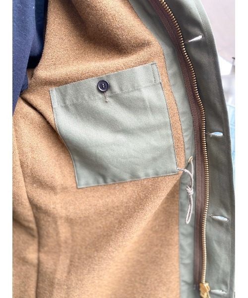 Nudie Jeans(ヌーディージーンズ)の「Erik/Parka(その他アウター・メンズ・カーキ・SMALL/X-SMALL/MEDIUM)」の4枚目の写真