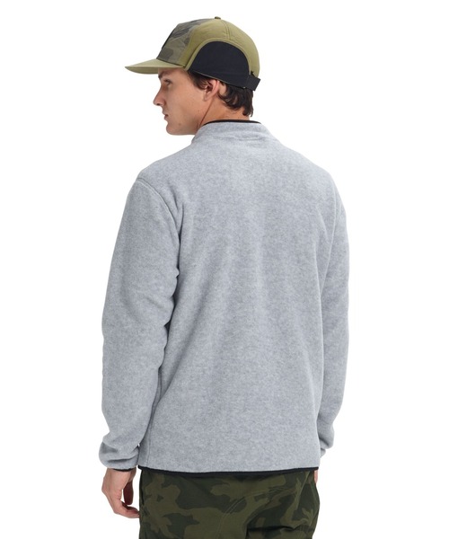 BURTON(バートン)の「HEARTH ポーラテック フリース フルジップ ジャケット(ブルゾン・メンズ・グレー/ブラック・M/S/L)」の8枚目の写真