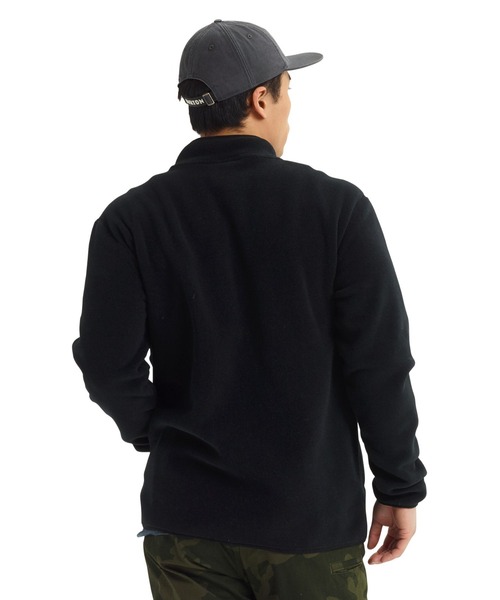BURTON(バートン)の「HEARTH ポーラテック フリース フルジップ ジャケット(ブルゾン・メンズ・グレー/ブラック・M/S/L)」の12枚目の写真
