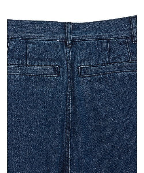 Ameri（アメリ）の「AMERI JAPAN DENIM LOOSE TAPERED PANTS（デニムパンツ・レディース・ブルー・24inch/25inch/26inch）」の22枚目の写真