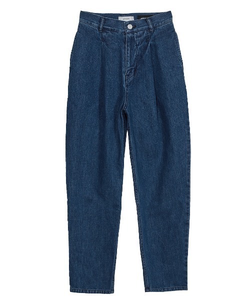 Ameri（アメリ）の「AMERI JAPAN DENIM LOOSE TAPERED PANTS（デニムパンツ・レディース・ブルー・24inch/25inch/26inch）」の17枚目の写真